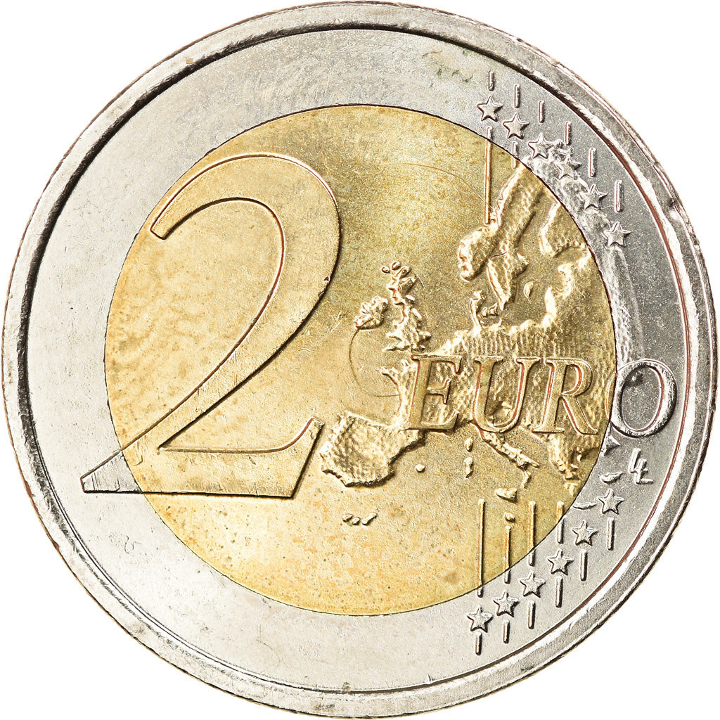 Netherlands, 2 Euro, 2010, Utrecht, MS(63), Bi-Metallic, KM:272