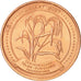 Madagascar, 5 Ariary, 1992, AU(50-53), Copper Plated Steel, KM:17