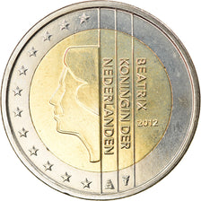 Países Bajos, 2 Euro, 2012, Utrecht, SC, Bimetálico, KM:272