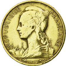Monnaie, Madagascar, 10 Francs, 1953, Paris, TTB, Aluminum-Bronze, KM:6