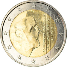 Países Bajos, 2 Euro, 2015, SC, Bimetálico, KM:New