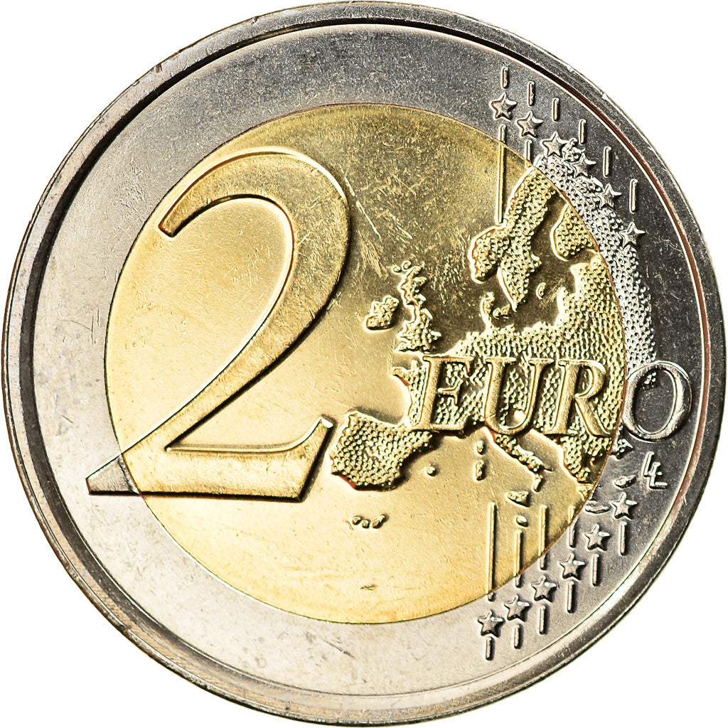 Países Bajos, 2 Euro, 2015, SC, Bimetálico, KM:New
