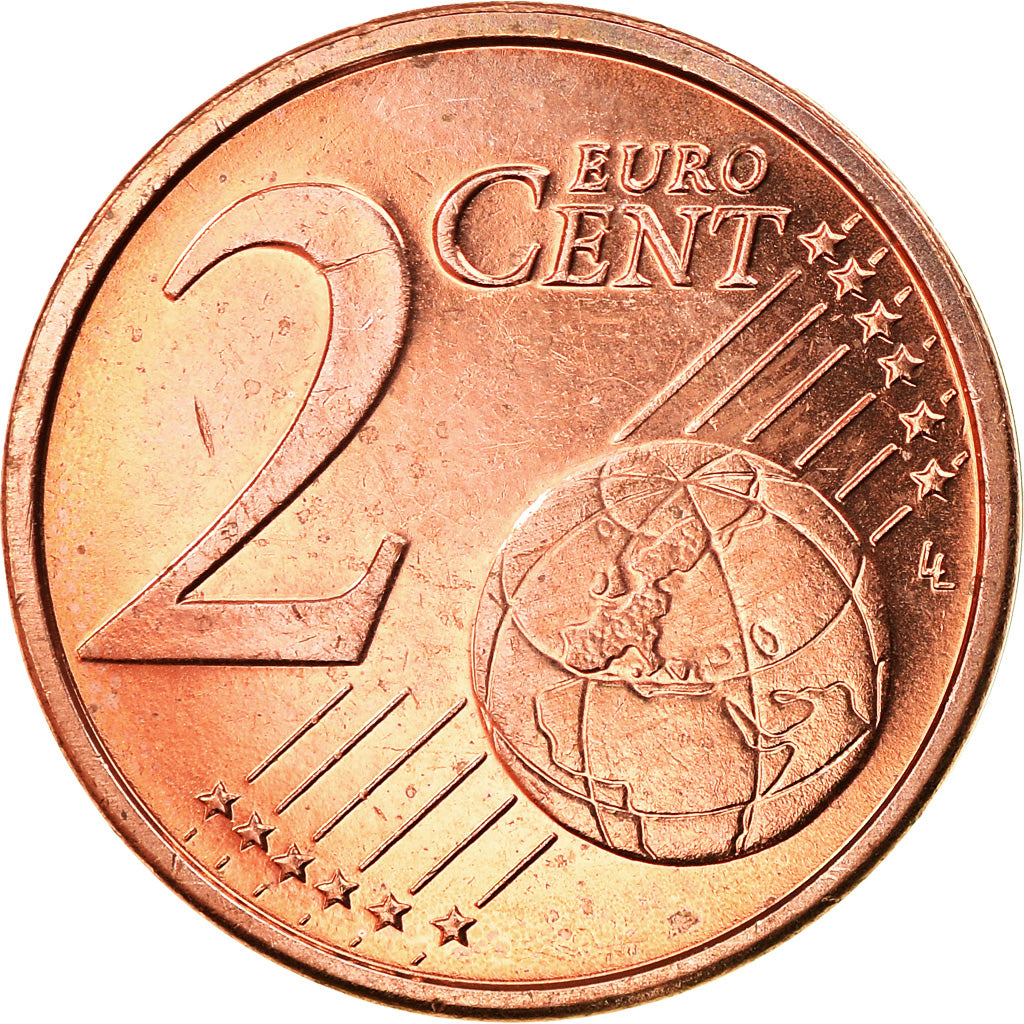 Paesi Bassi, 2 Euro Cent, 2015, BB+, Acciaio placcato rame, KM:New