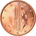 Netherlands, Euro Cent, 2015, MS(63), Copper Plated Steel, KM:New