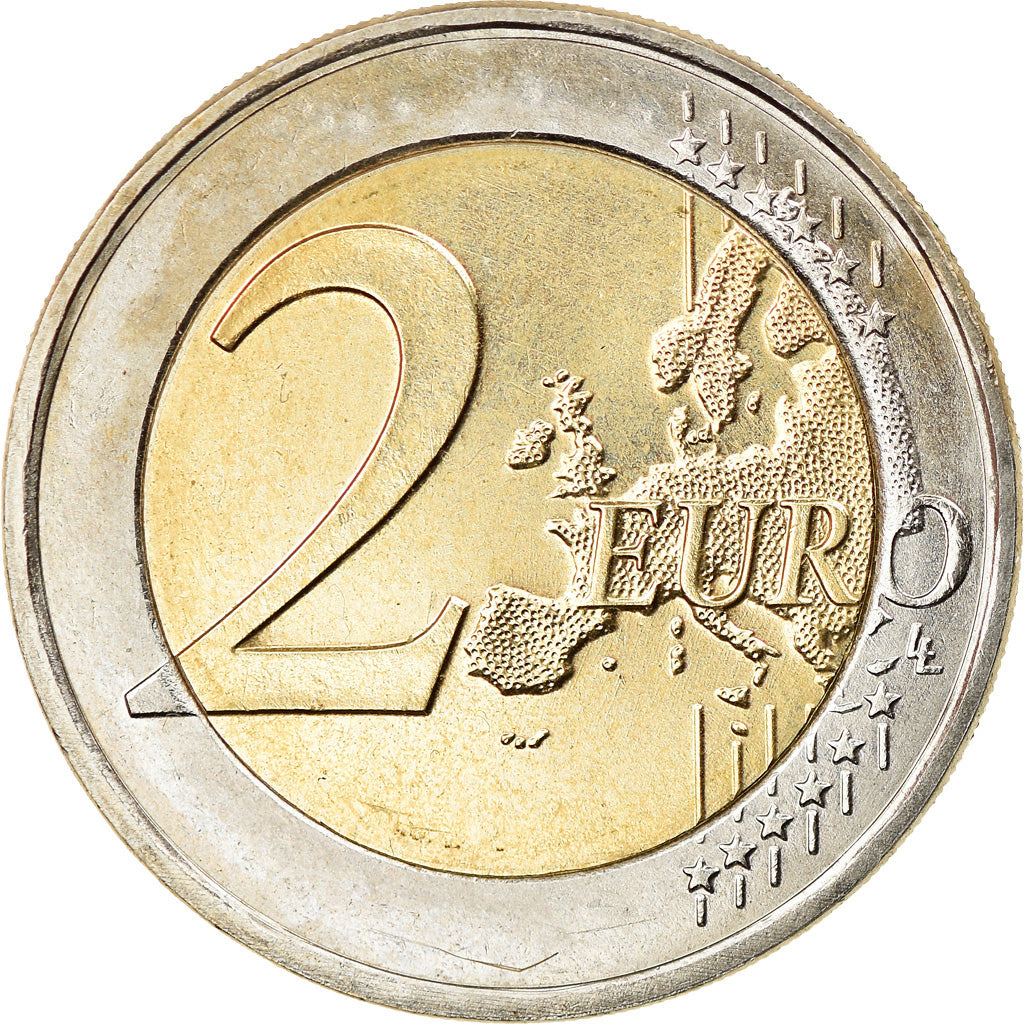 Netherlands, 2 Euro, 2013, Utrecht, AU(50-53), Bi-Metallic, KM:272