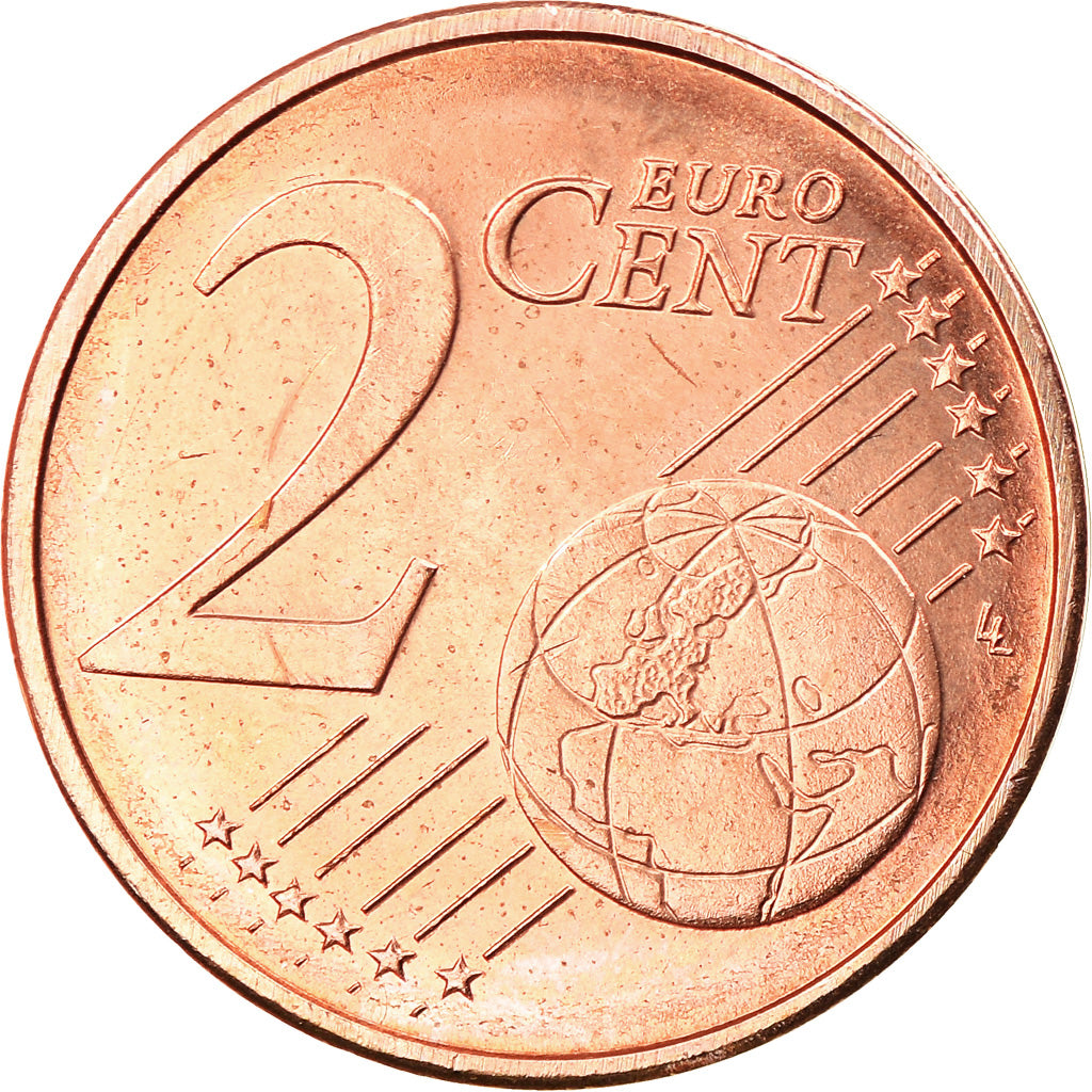 Holandia, 2 Euro Cent, 2013, Utrecht, EF(40-45), Miedź platerowana stalą