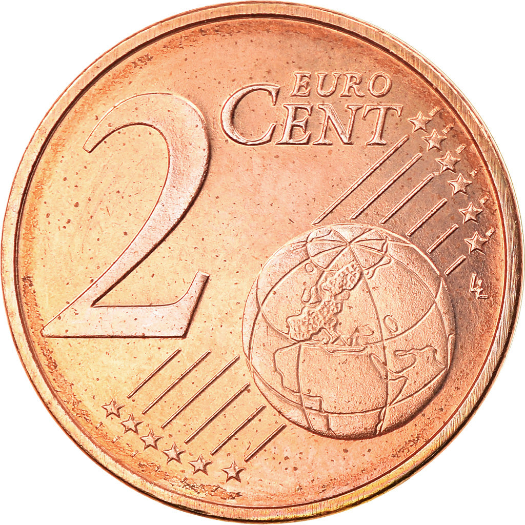 Países Bajos, 2 Euro Cent, 2013, Utrecht, SC, Cobre chapado en acero, KM:235