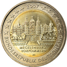 GERMANY - FEDERAL REPUBLIC, 2 Euro, 2007, Hambourg, MS(63), Bi-Metallic, KM:260
