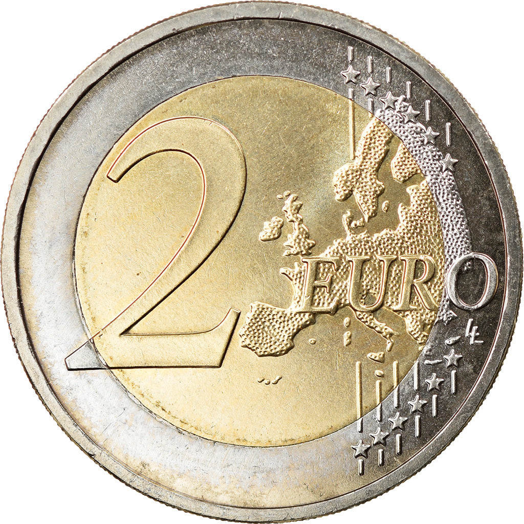 GERMANY - FEDERAL REPUBLIC, 2 Euro, 2009, Karlsruhe, AU(50-53), Bi-Metallic