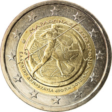 Greece, 2 Euro, Marathon, 2010, Athens, MS(63), Bi-Metallic, KM:236