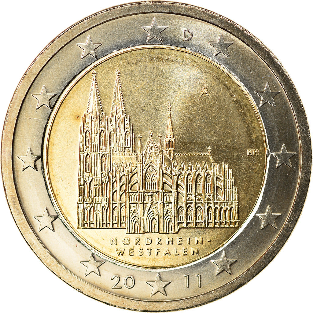 Bundesrepublik Deutschland, 2 Euro, 2011, Berlin, UNZ, Bi-Metallic, KM:293