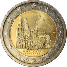 GERMANY - FEDERAL REPUBLIC, 2 Euro, NORDRHEIN - WESTFALEN, 2011, Munich