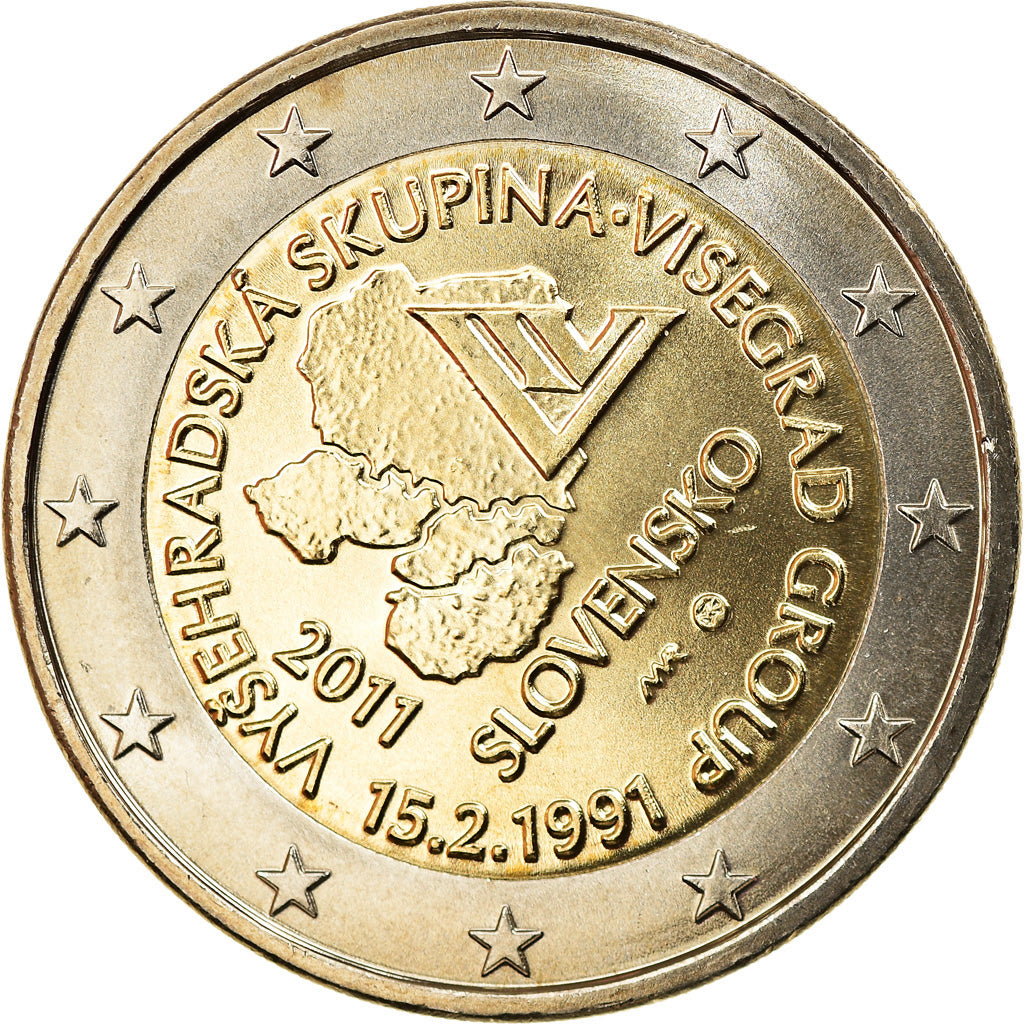 Slovakia, 2 Euro, 2011, Kremnica, MS(63), Bi-Metallic, KM:114