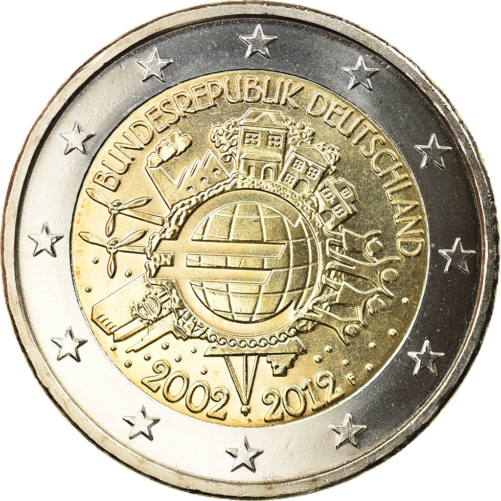 ALEMANHA - REPÚBLICA FEDERAL, 2 Euro, €uro 2002-2012, 2012, Stuttgart