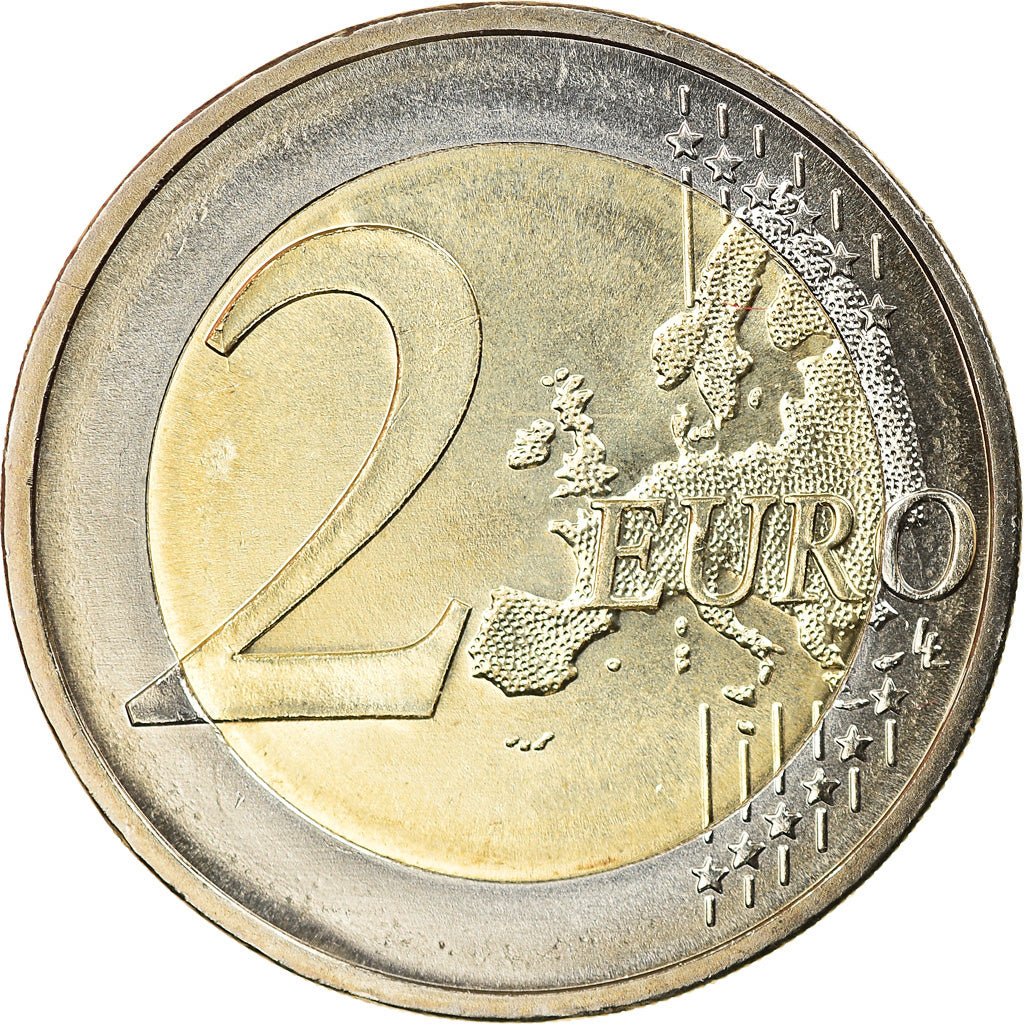 GERMANY - FEDERAL REPUBLIC, 2 Euro, 2012, Berlin, MS(63), Bi-Metallic, KM:306