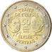 Germany, 2 Euro, Traité de l'Elysée, 2013, Hambourg, MS(63), Bi-Metallic