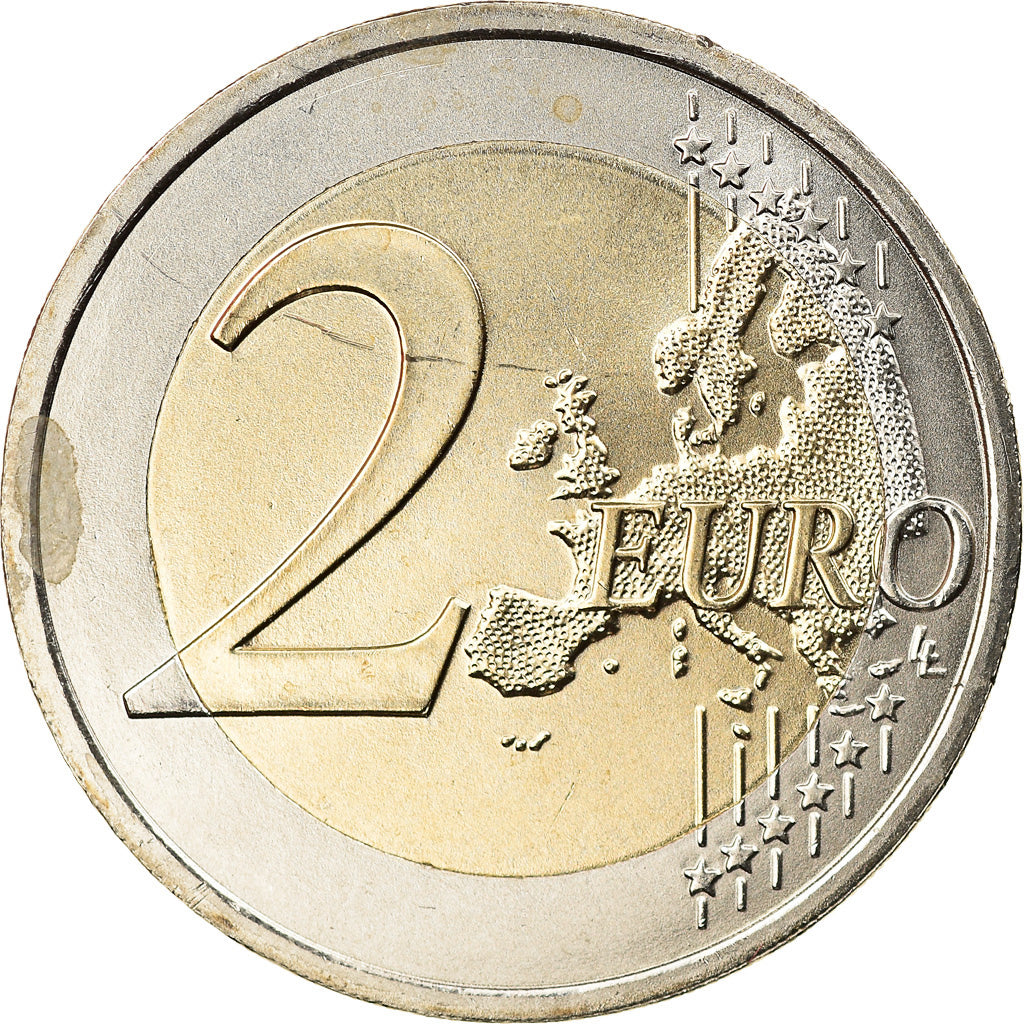Slovakia, 2 Euro, Cyrille, Methode, 2013, Kremnica, AU(55-58), Bi-Metallic