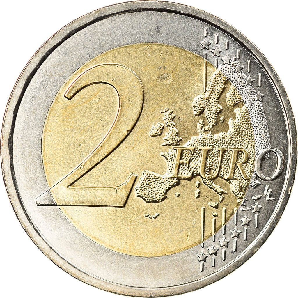 Slovakia, 2 Euro, Cyrille, Methode, 2013, Kremnica, MS(63), Bi-Metallic, KM:128