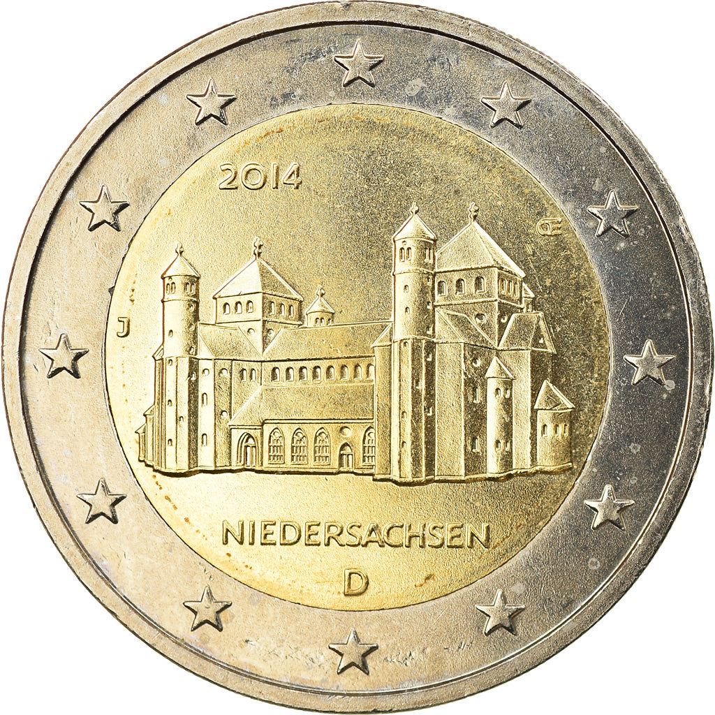 Bundesrepublik Deutschland, 2 Euro, 2014, Hambourg, VZ, Bi-Metallic, KM:New