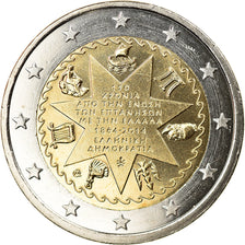 Greece, 2 Euro, Star, 2014, MS(63), Bi-Metallic, KM:New