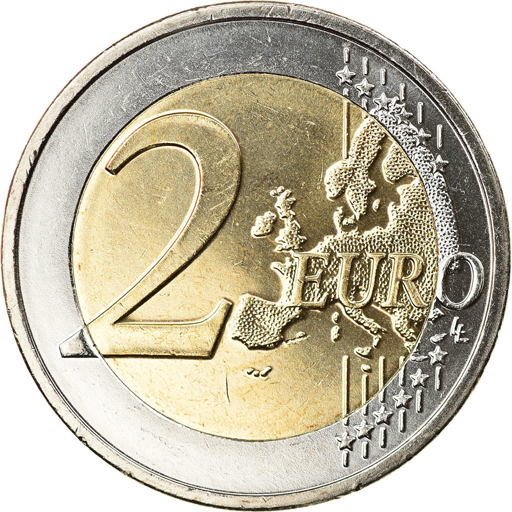 Greece, 2 Euro, Star, 2014, MS(63), Bi-Metallic, KM:New