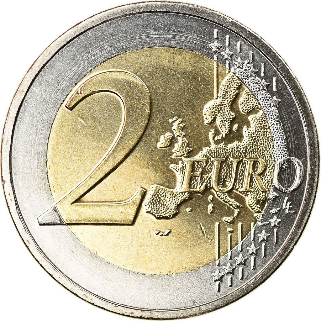 Grecia, 2 Euro, Star, 2014, SPL, Bi-metallico, KM:New