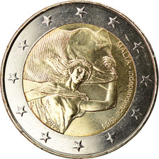 Malta, 2 Euro, Indépendance, 2014, golden, MS(63), Bi-Metallic, KM:New