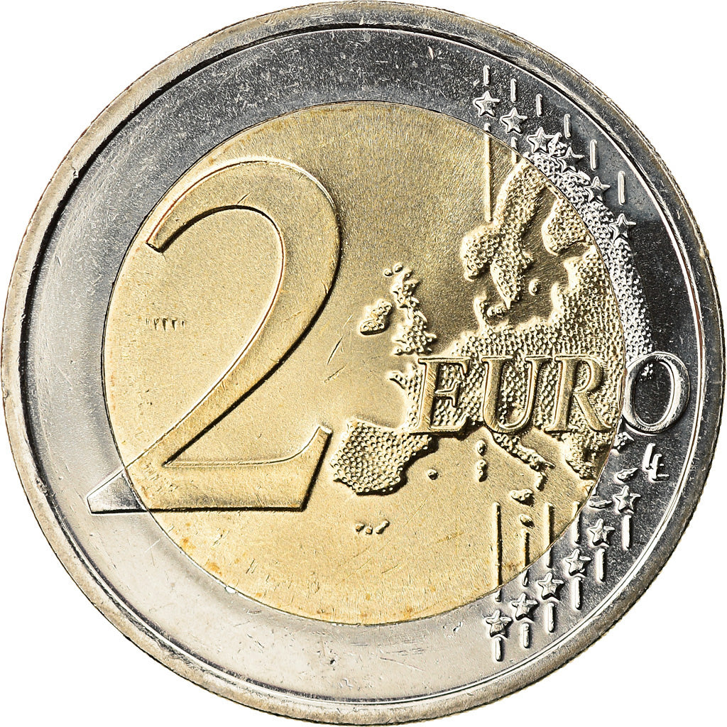 Słowenia, 2 Euro, 10 ans de l'Euro, 2017, MS(63), Bimetaliczny, KM:New