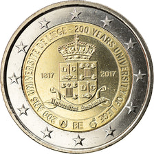 Belgium, 2 Euro, Université de Liège, 2017, Brussels, MS(65-70), Bi-Metallic