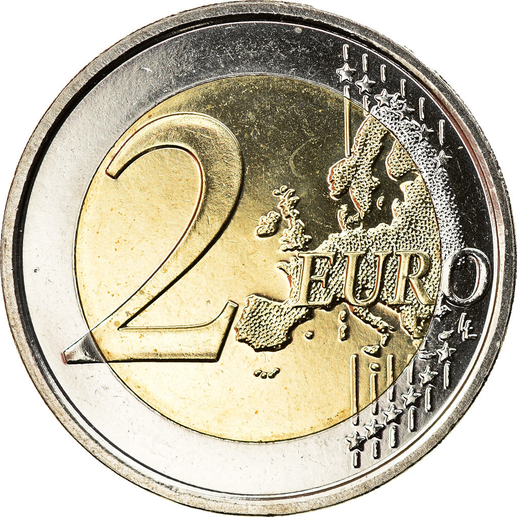 Belgium, 2 Euro, Université de Liège, 2017, Brussels, MS(65-70), Bi-Metallic