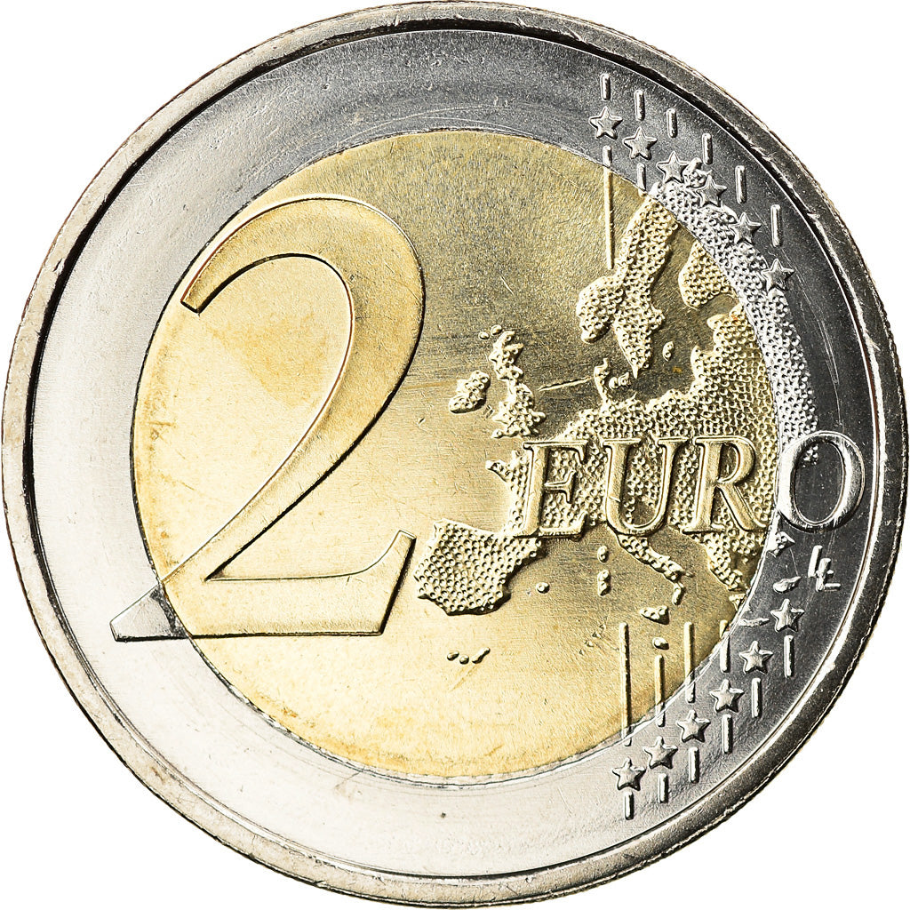 GERMANY - FEDERAL REPUBLIC, 2 Euro, Berlin, 2018, Berlin, MS(63), Bi-Metallic