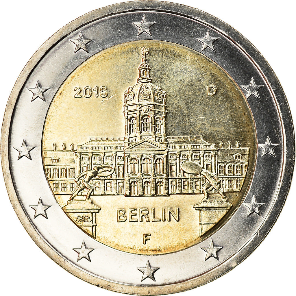 GERMANY - FEDERAL REPUBLIC, 2 Euro, Berlin, 2018, Stuttgart, MS(63)