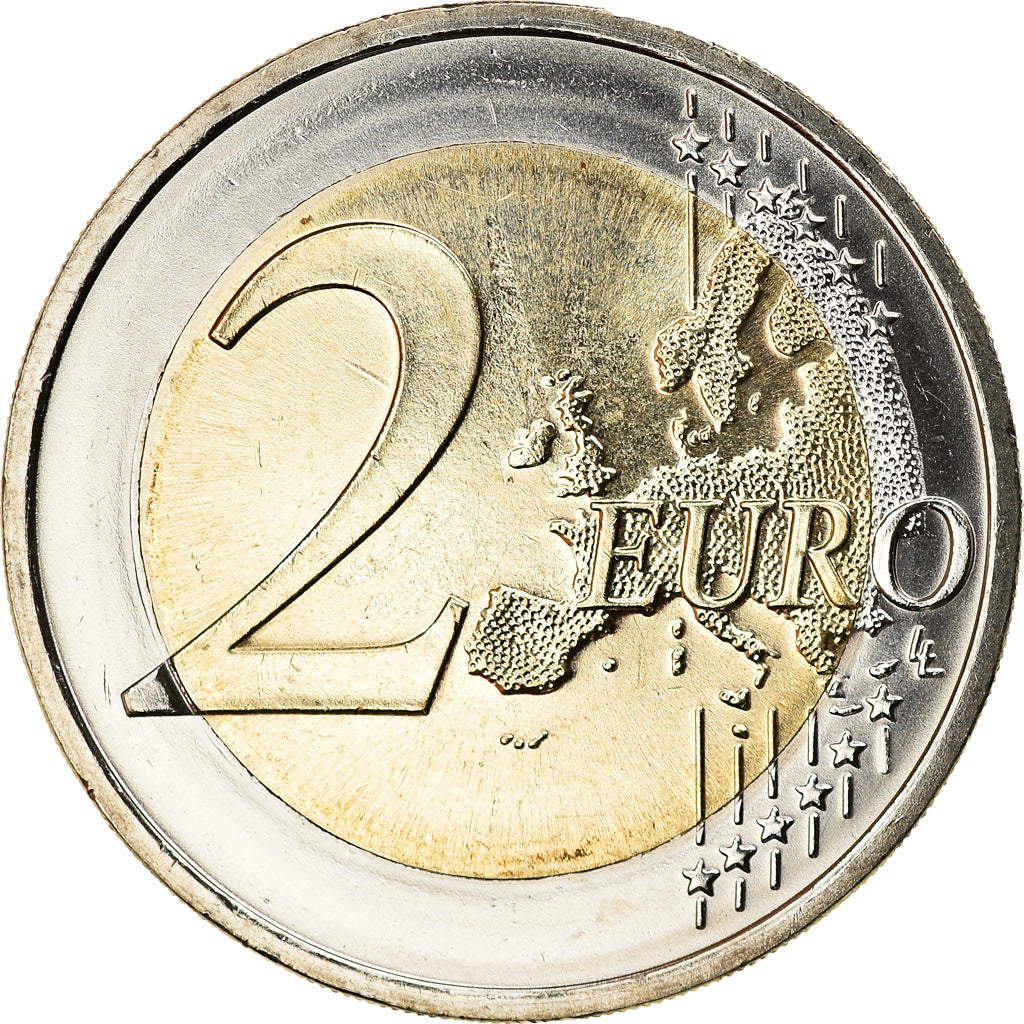 GERMANY - FEDERAL REPUBLIC, 2 Euro, Berlin, 2018, Stuttgart, MS(63)