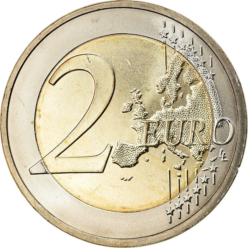 Germania, 2 Euro, Hessen, 2015, Hambourg, SPL, Bi-metallico, KM:New