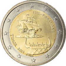 Portogallo, 2 Euro, Timor, 2015, SPL, Bi-metallico, KM:New