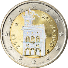 San Marino, 2 Euro, 2013, Rome, Hologramme, MS(65-70), Bi-Metallic, KM:486