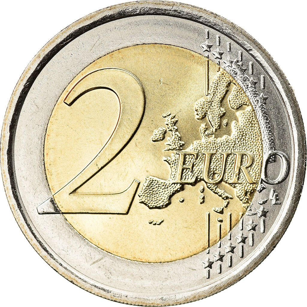 San Marino, 2 Euro, 2013, Rome, Hologramme, MS(65-70), Bi-Metallic, KM:486