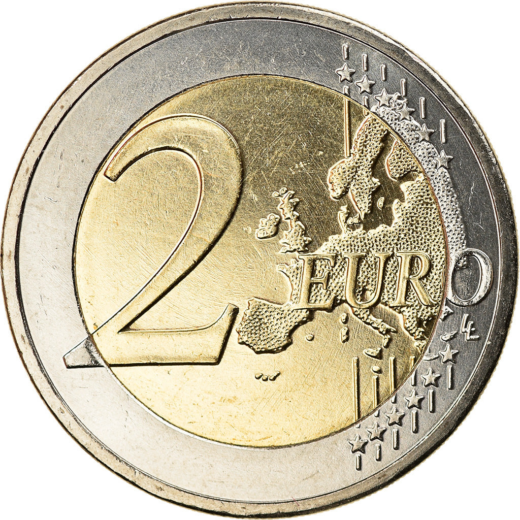 Grecia, 2 Euro, 2013, SC, Bimetálico, KM:New