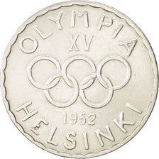 Finnland, 500 Markkaa, 1952, SS+, Silber, KM:35