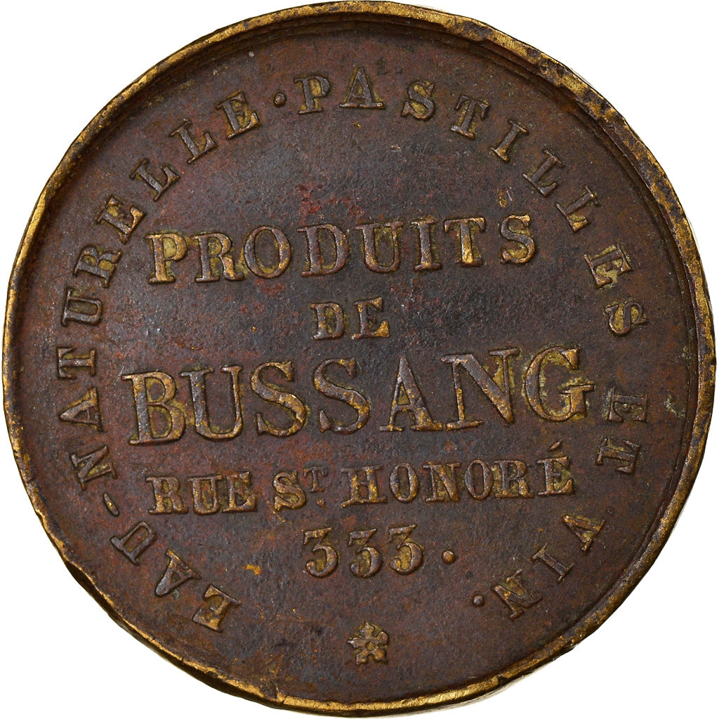 France, Jeton, Jeton Publicitaire, Produits de Bussang, TTB, Cuivre