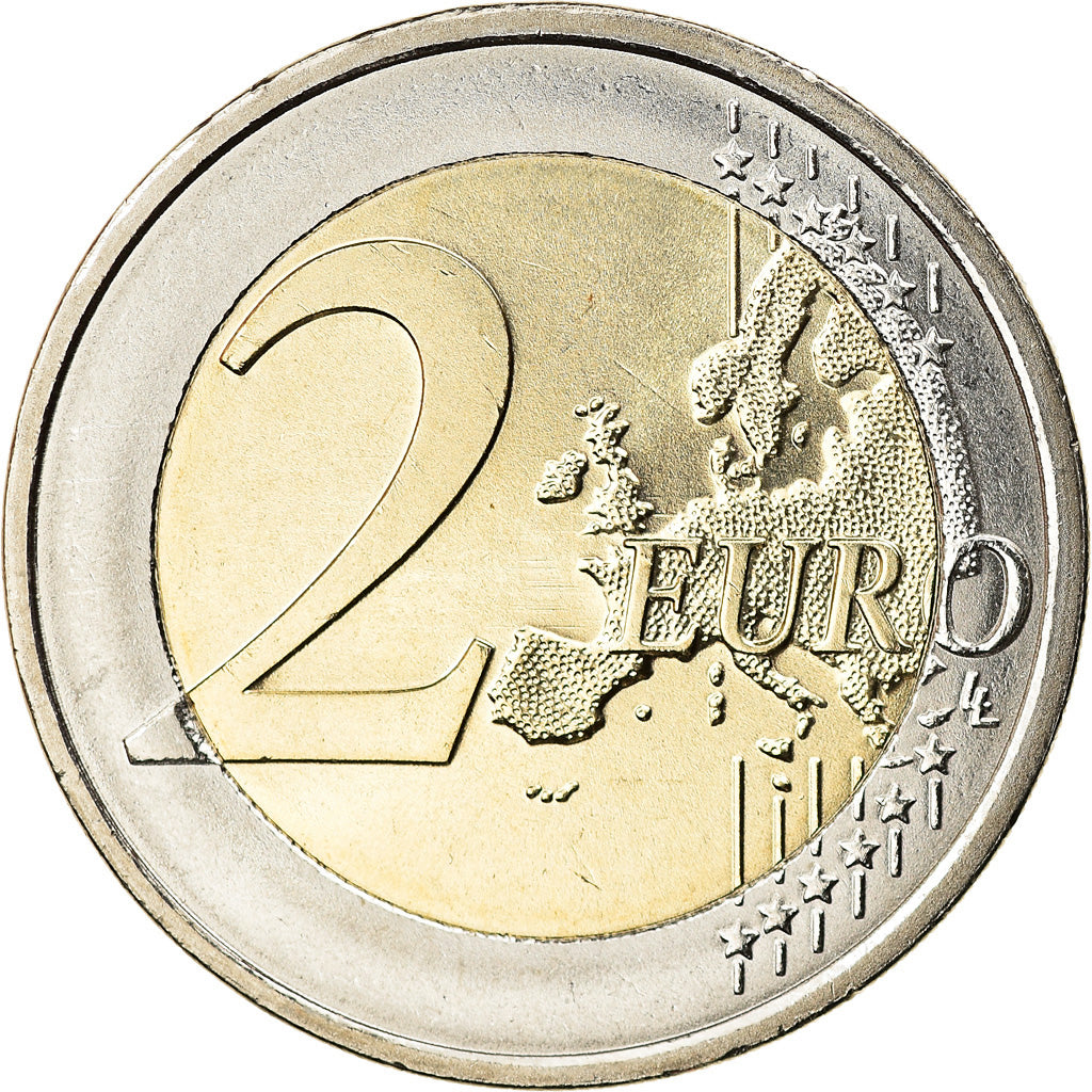 Austria, 2 Euro, Mozart, 2016, Colourized, SPL, Bi-metallico, KM:New