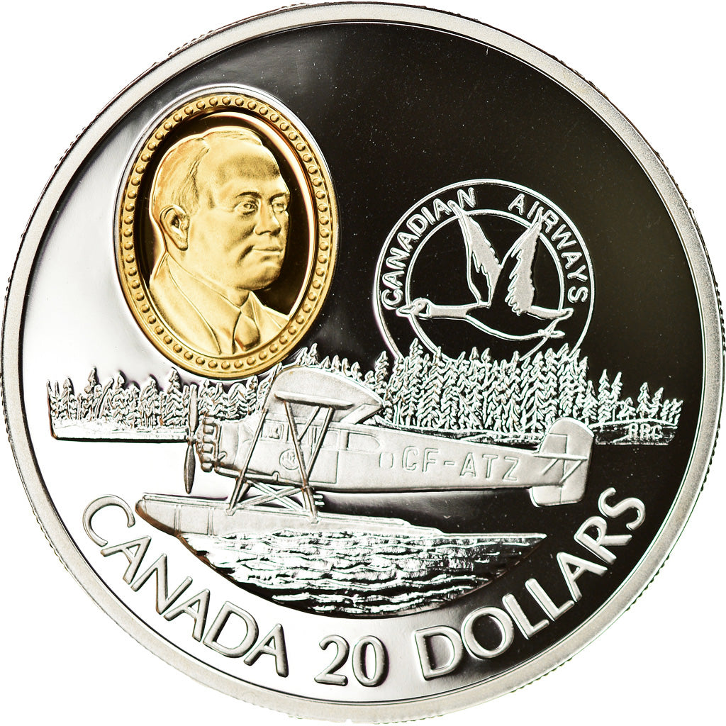 Coin, Canada, Elizabeth II, 20 Dollars, 1993, Royal Canadian Mint, Ottawa, BE