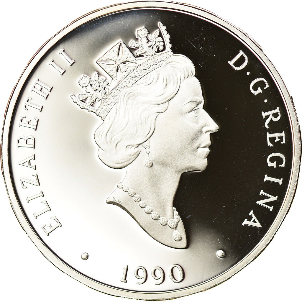 Moneta, Canada, Elizabeth II, 20 Dollars, 1990, Royal Canadian Mint, Ottawa, BE