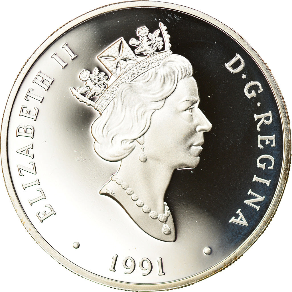 Moneta, Canada, Elizabeth II, 20 Dollars, 1991, Royal Canadian Mint, Ottawa, BE