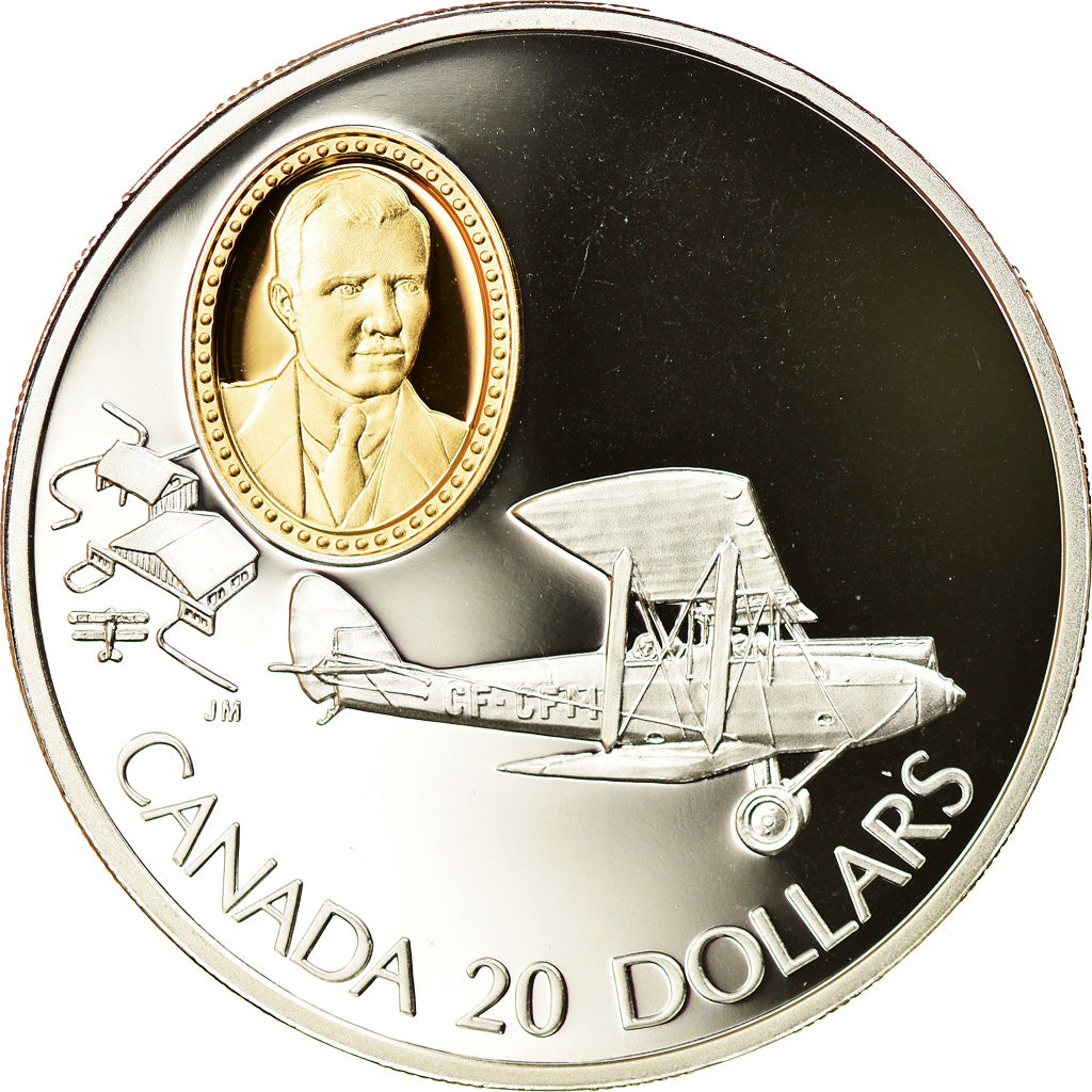 Coin, Canada, Elizabeth II, 20 Dollars, 1992, Royal Canadian Mint, Ottawa, BE