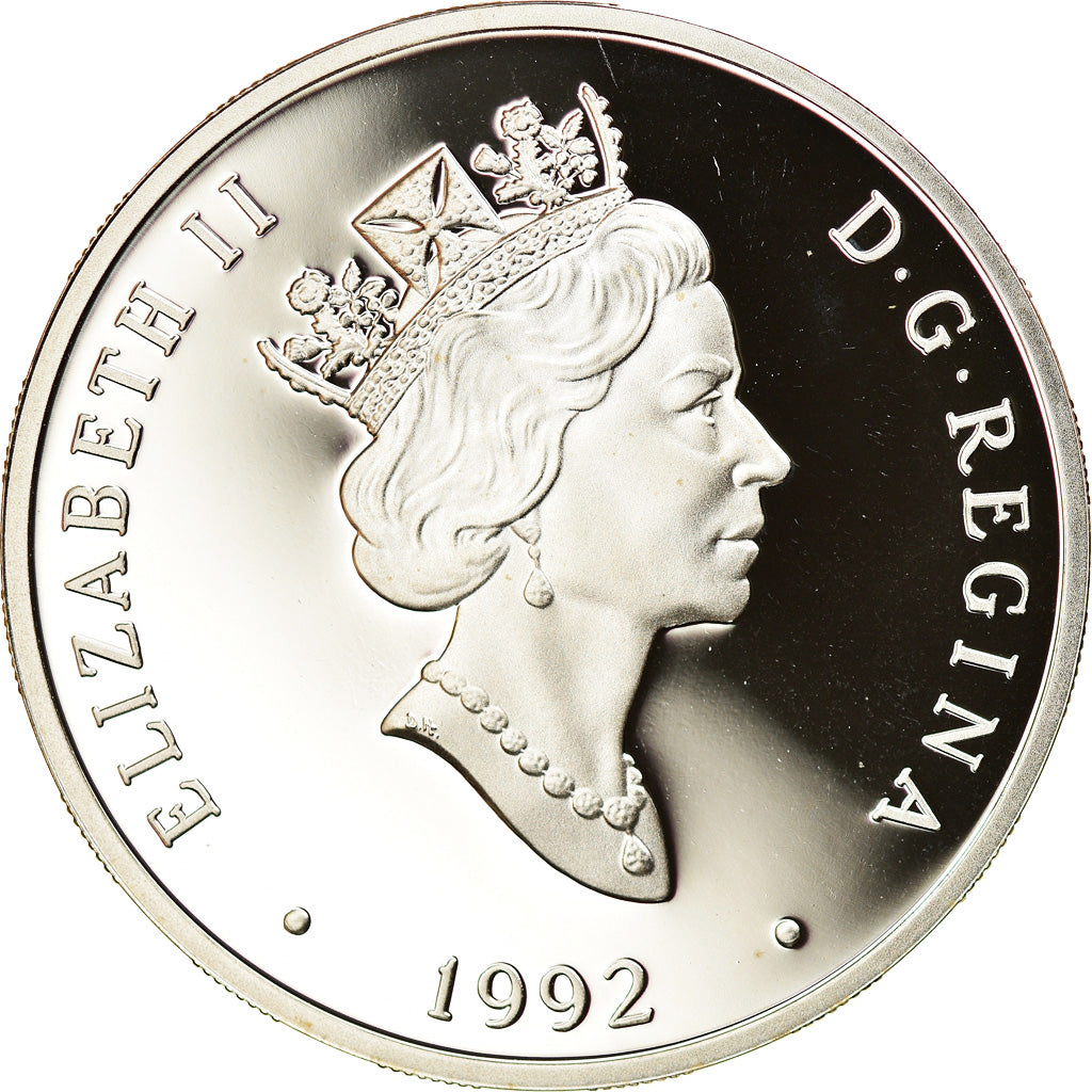 Coin, Canada, Elizabeth II, 20 Dollars, 1992, Royal Canadian Mint, Ottawa, BE