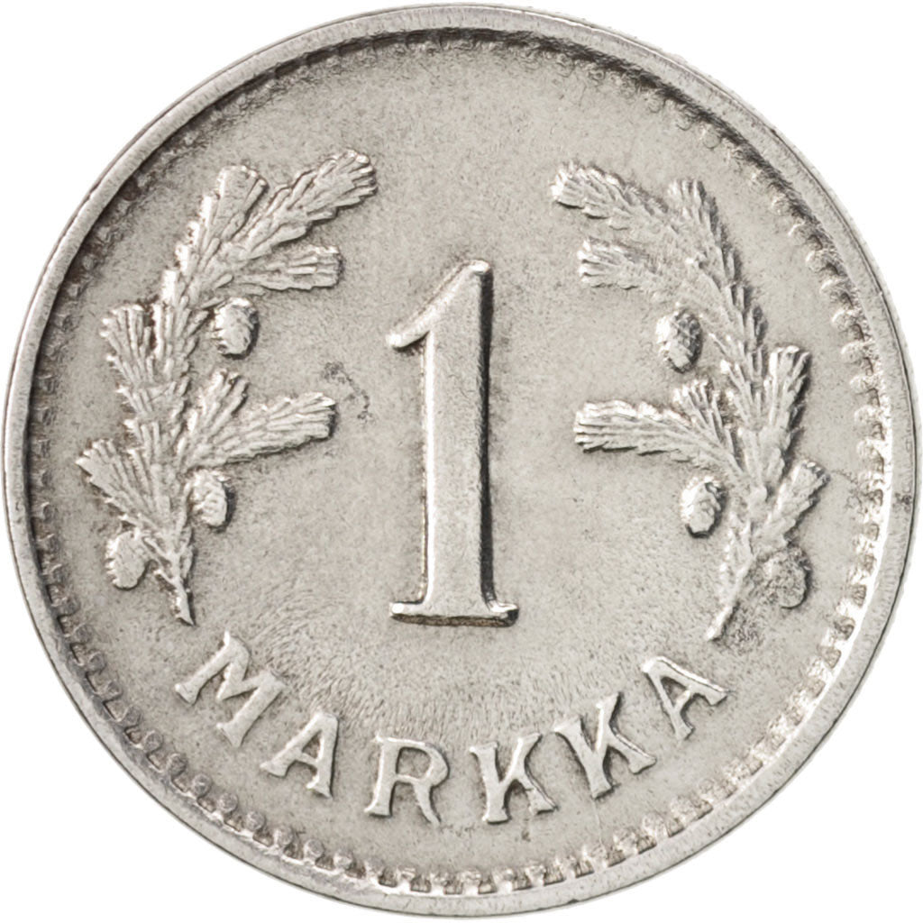 Finnland, Markka, 1951, VZ, Iron, KM:30b