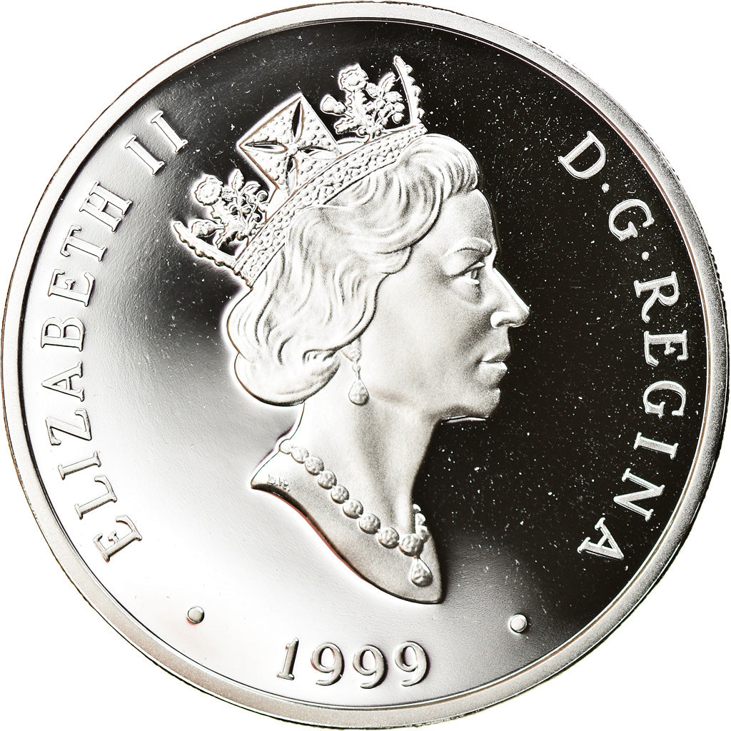 Coin, Canada, Elizabeth II, 20 Dollars, 1999, Royal Canadian Mint, Ottawa, BE