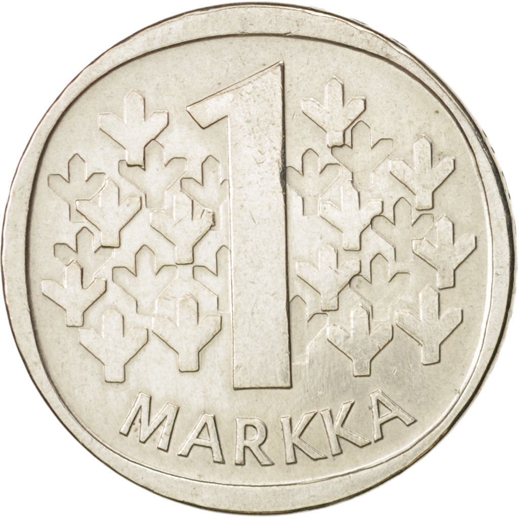 Finnland, Markka, 1964, VZ, Silber, KM:49