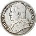 Moneta, STATI ITALIANI, PAPAL STATES, Pius IX, 20 Baiocchi, 1860, Roma, MB+